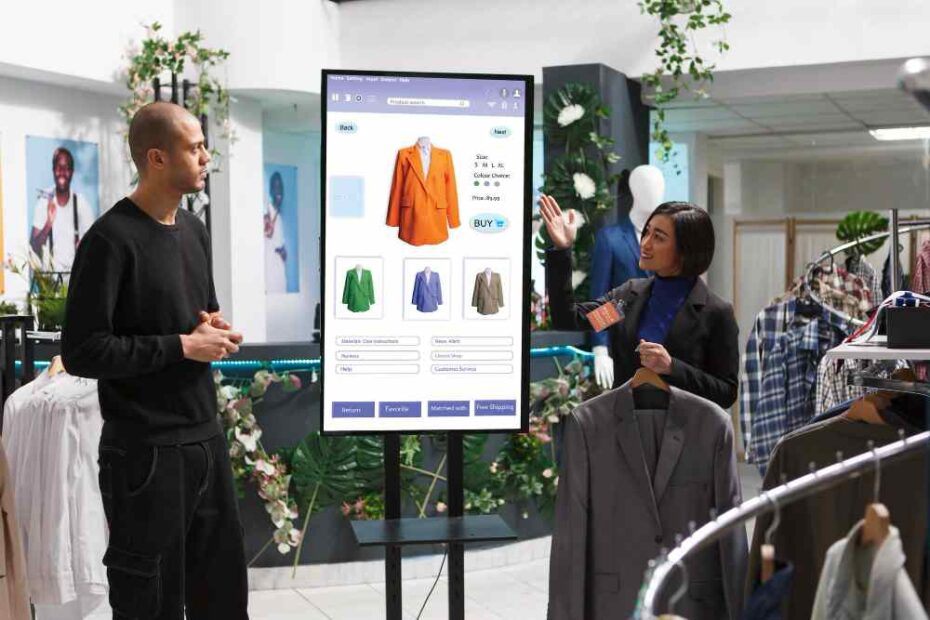An indoor LED display